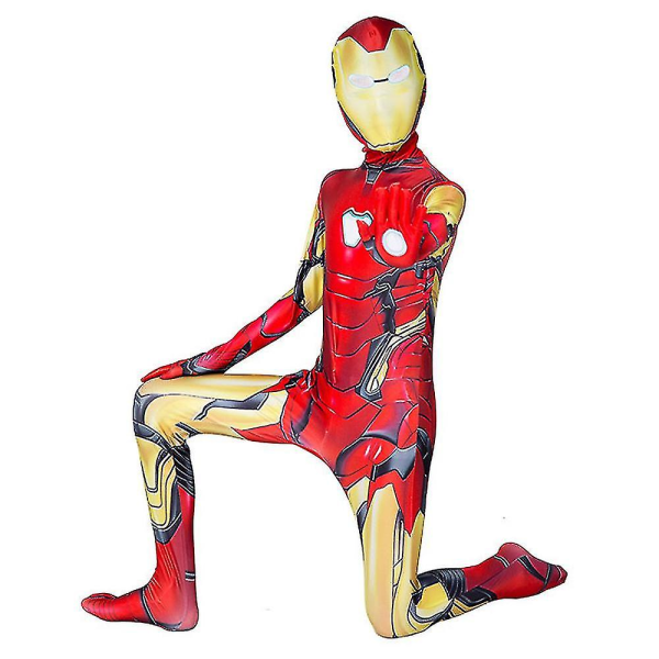 Iron Man Voksen Costume Up Performance Bodysuit 170