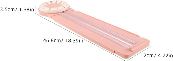 Multifunksjonell 12-i-1 papirkutter med prikket, rett