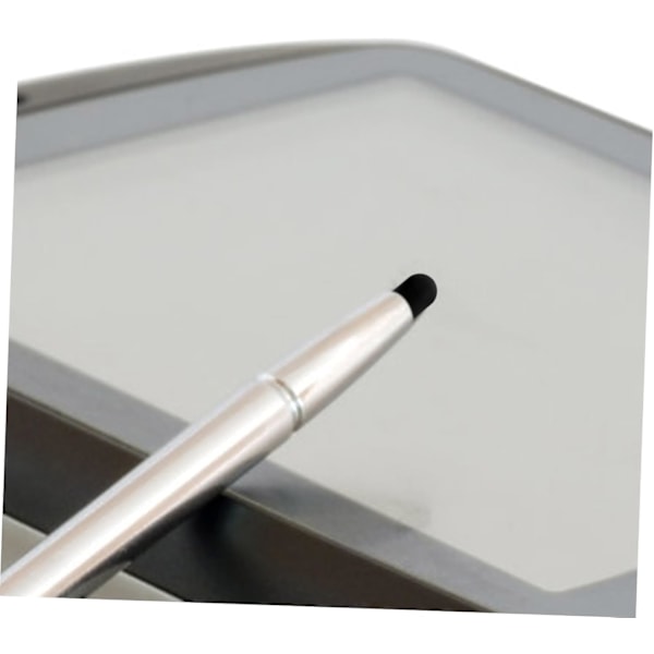2 set Ersättningsgummitoppar för Stylus Skärmpenna Fina Spetsar för 2-i-1 Konduktiv Penna Silikonfodral