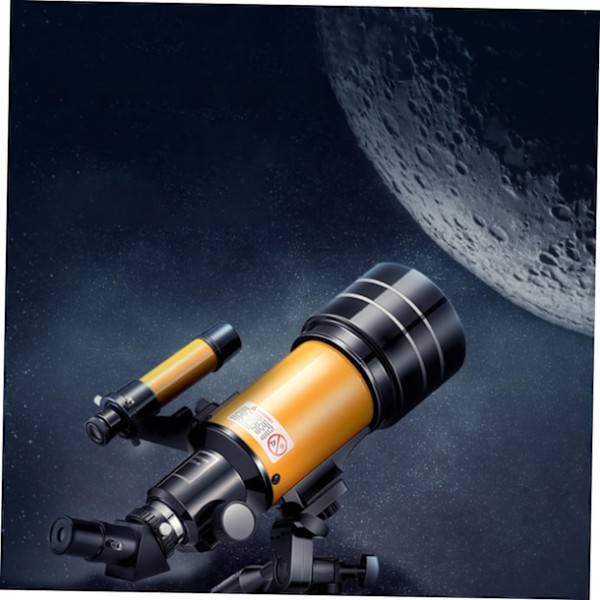 Astronomisk rumteleskop 70 mm refraktionsteleskop