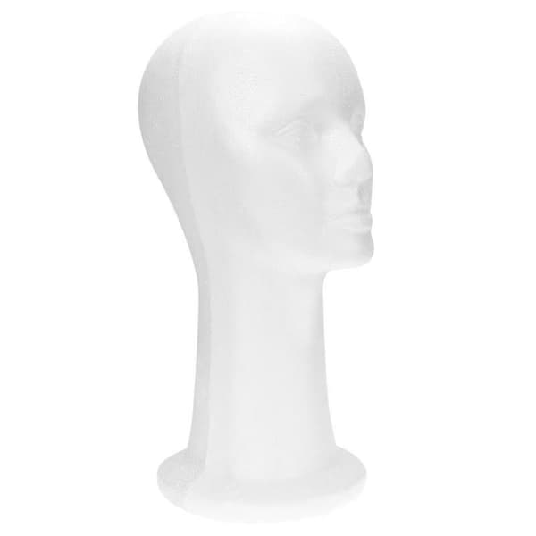 Multifunktionel Hovedmodel Hat Scarf Paryk Display Model Mannequin Hoved Display Stativ Til Butik