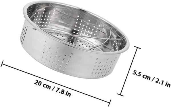 Dampstativ i rustfritt stål, matdamper i 304 rustfritt stål