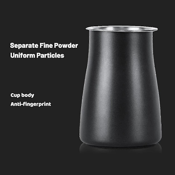 Kaffe Filter 304 Rostfritt Stål Kaffe Sil, Pulverfilterkopp, Plockare, Handkaffe Pulver Sil
