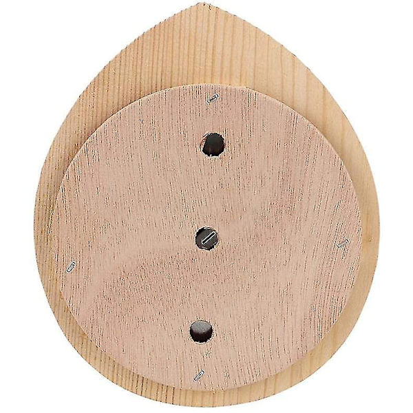 Bastu Hygrotermograf 2-i-1 Trä Termometer-Hygrometer Ångbastu
