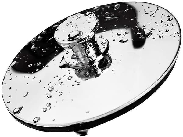 Universal rustfritt stål badekarpropp for 42-43mm avløpsåpning
