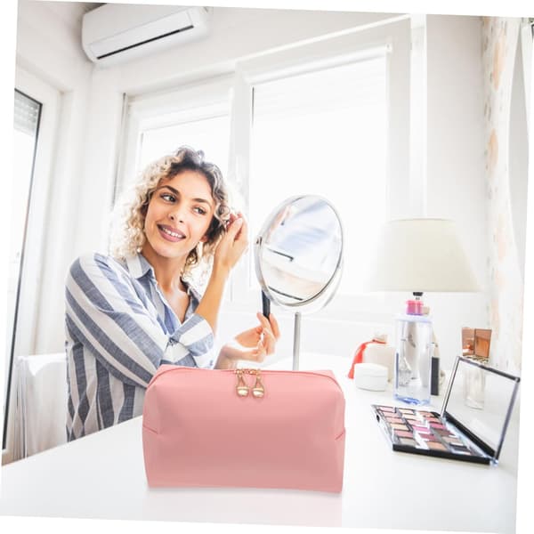Makeuptaske Kvinder Makeuppung Rejsetoilettaske Lynlåspung til kvinder