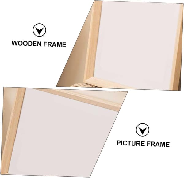 Träram Träfotoram Modern Minimalistisk Design Premium Trämaterial Robust