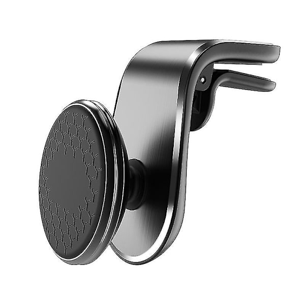 Magnetisk Biltelefonholder, L-Type Klipsmontering Luftventilholder 360 Grader Roterbart Hode