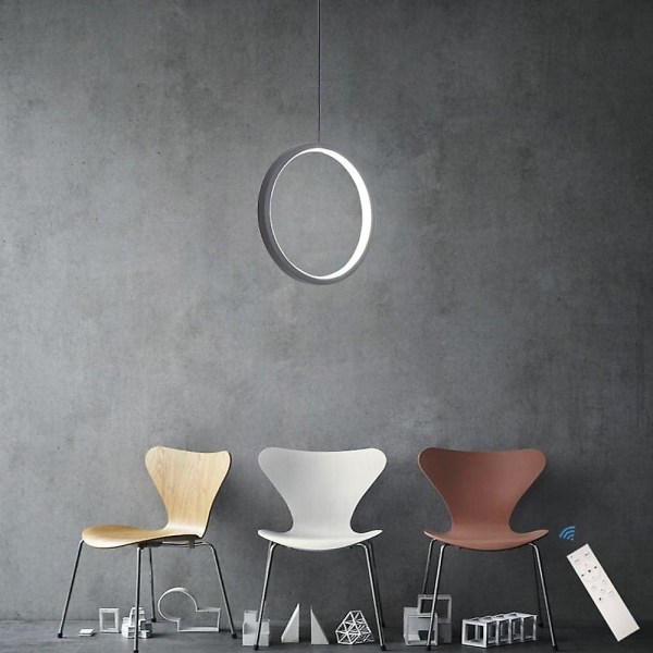 20cm Circle Design Pendellampe Aluminium Led Moderne