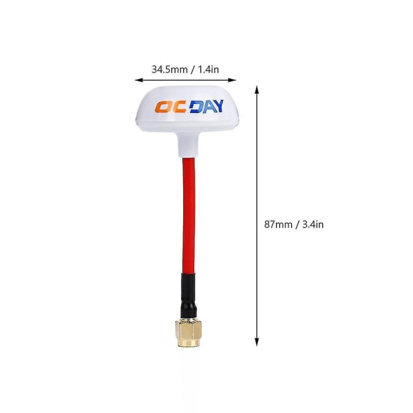 Ocday 5.8GHz Antenne RP-SMA til Mini Quad ZMR250
