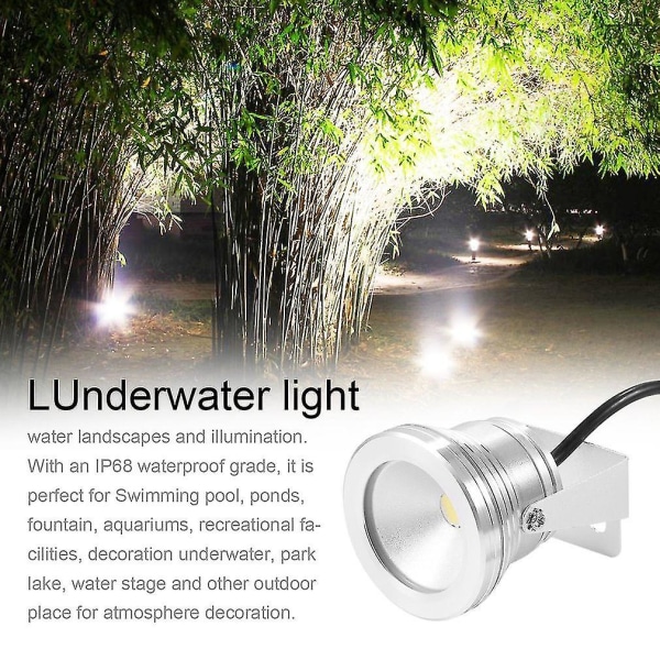 10W Vandtæt LED Overfladebelysning Pool Lys Spot Lampe 12V