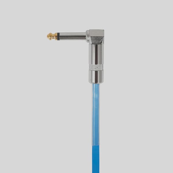 30 cm 6,35 mm gitarrpatchkablar instrumentkabel gitarrsladd med PVC-kopparmaterial