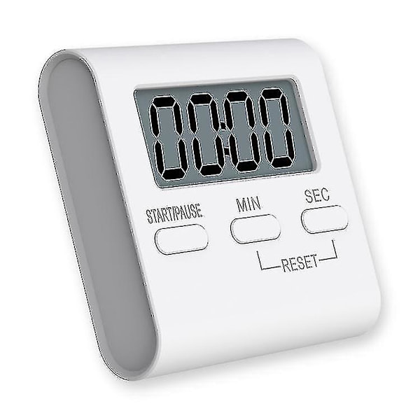 Køkken Timer Digital Køkken Timer Magnetisk Nedtællings Stopur Timer Med Høj Alarm