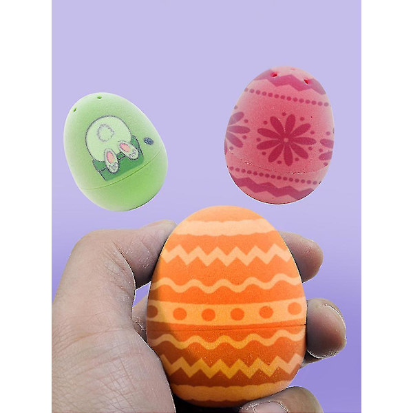 24 st DIY Rita & Färglägg Ägg Leksaker Påskägg Måleri