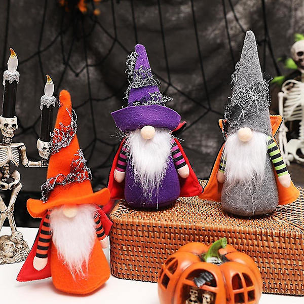 Ruotsalainen Tomte-tonttu Halloween-koristeet Skandinaavinen Tonttu Tomte Nisse Plus-noitahahmo Lomajuhlan Koriste Type A