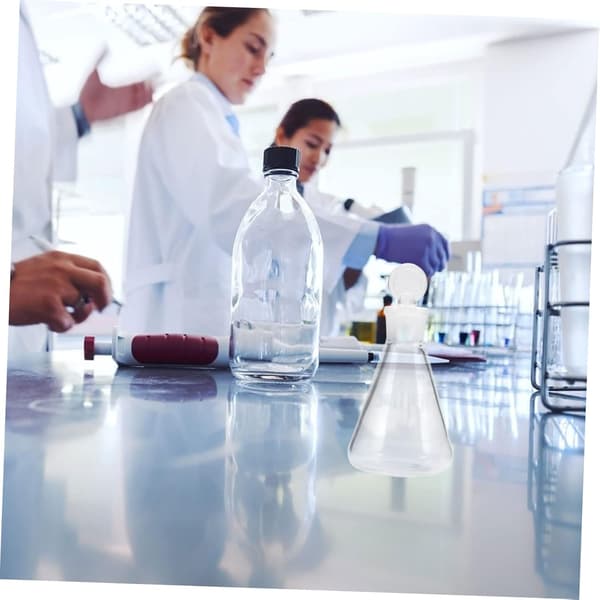 Erlenmeyer glaskolbe med solid glasprop 100 ml kemilaboratorieglas Laboratoriekolbe