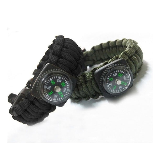 Militär Nödband Paracord Armband