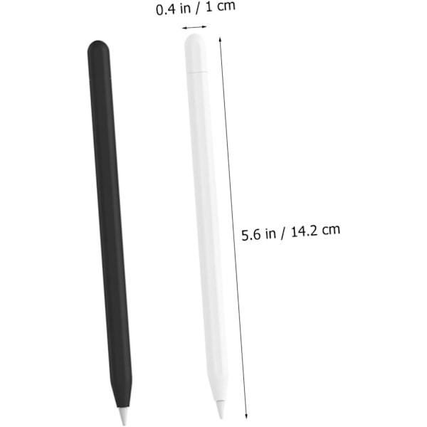 2 kpl Silikonikynäkotelo Kynä 2 Suojus Tablettisuojakotelo Tabletin kynän suojatarvike