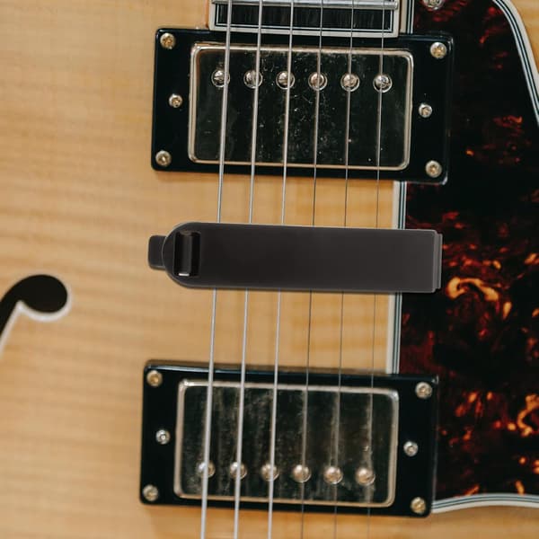 Gitarrljuddämpare Ljuddämpare Akustisk Gitarr Mute Justerbar Spänning Hög Hållfasthet Abs Material Nybörjarövningsverktyg