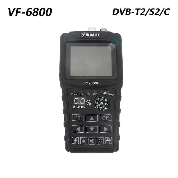 Vf-6800p Satelliittihaku Dvb-t2 Dvb-s2 Dvb-c Mittari