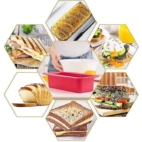 Brødform Brødform Silikon Bagebakke Non Stick