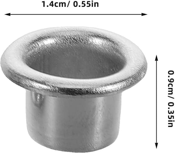 20 stk. trommeluftventiler 9 * 9 mm metallventil for skarptrommesett