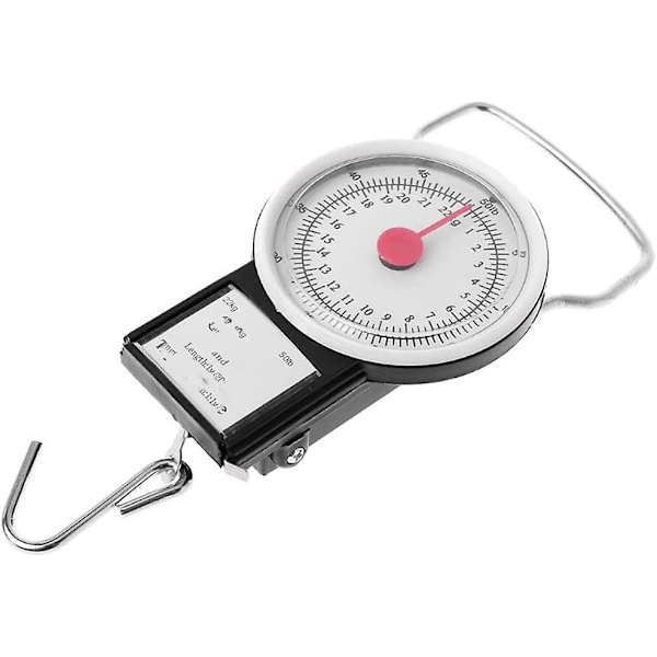 22 kg/50 lb Bærbar Vægtfisk Vægt Hæk Køkken Bånd Tape Fiskeri Vægt