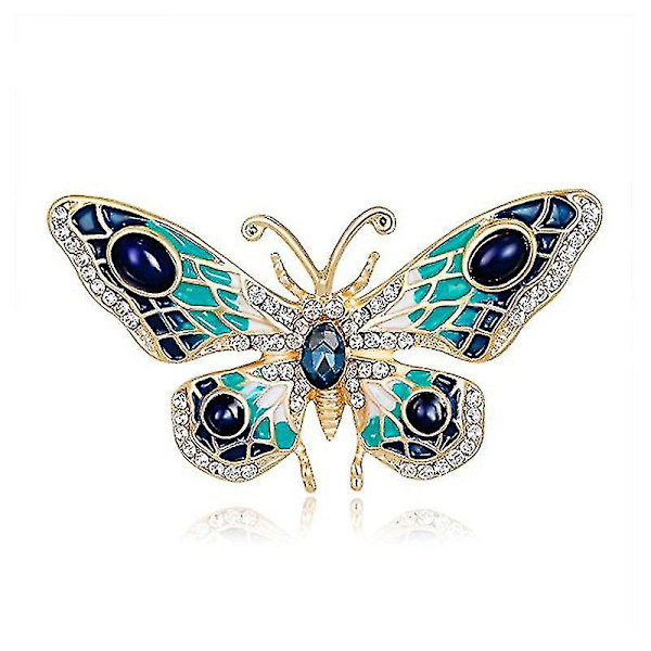 Vintage Søde Butterfly Brosche til Kvinder - Dyre Pins Corsage Dekoration