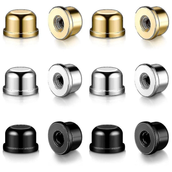 12 stk. Lysehoved Trim 1/4-27 Gevind Tophætte 1/2\" Hætte Gevind Knapper