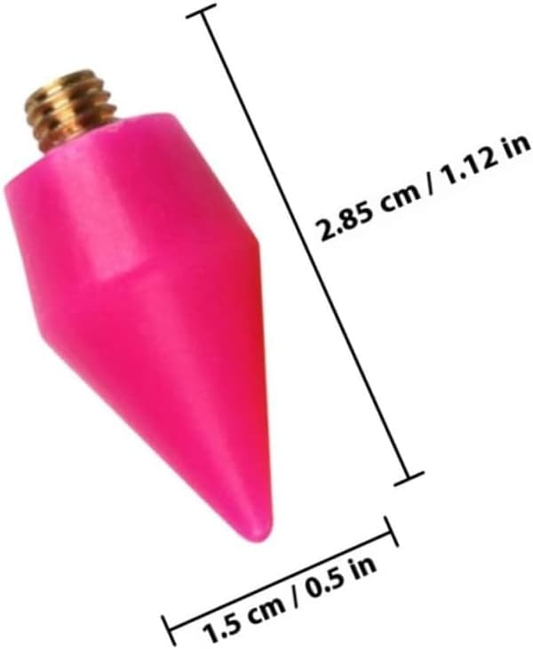 5 st röda diamantkonstvaxspetsar Ersättningspennor för prickning av ädelstenar