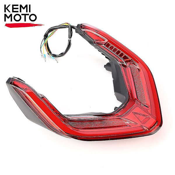 Integrerade Blinkers Bakljus Bakbroms Blinkers Ljus Tillbehör för Ducati Panigale Streetfighter V2 V4 R S 2018-2023 Red