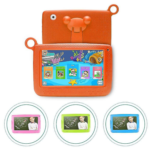Barnens 7 Tums Tablet PC 512MB 4G A33 Fyrakärnig Inlärning