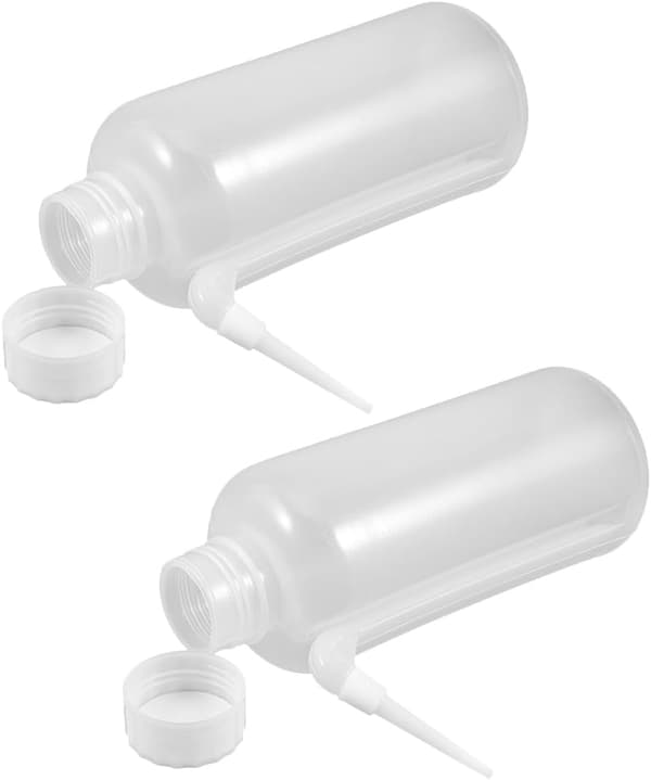 Såsklämflaskor för fyllning av kryddor med droppfri design 2 st 500 ml