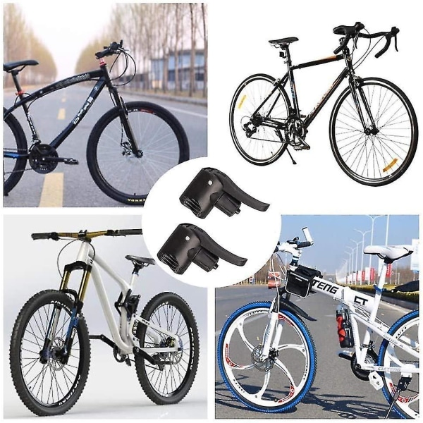 Kaksipään pyörätelapumppu polkupyörän renkaan rengas ilmapumppu venttiilisovitin polkupyörän telapumppu