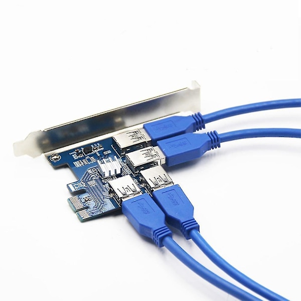Nytt PCI-E 1 till 4 PCI Express 16x kort