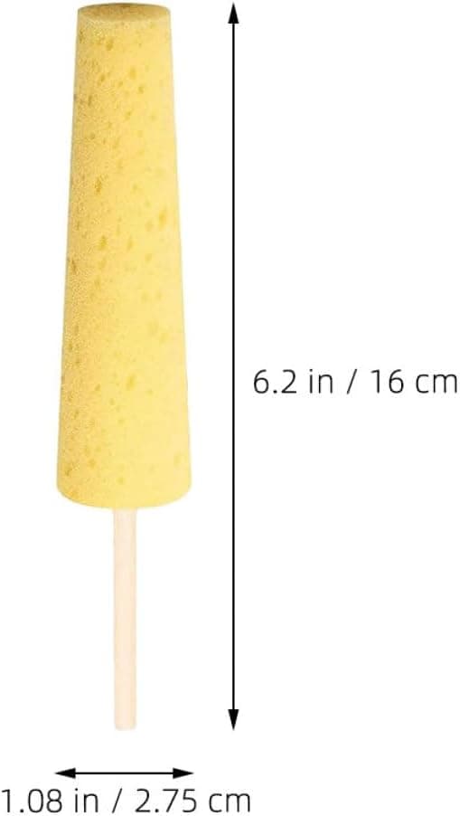 2 st keramiksvampstavar för lerskulptering och keramisk trimning