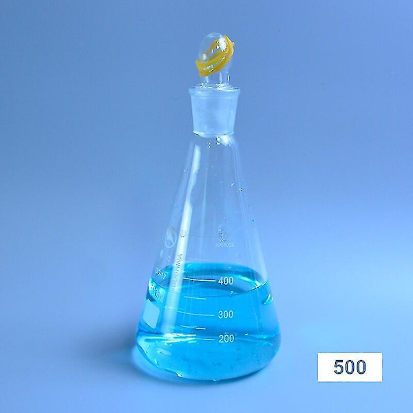 50-2000 ml Glas Konisk Kolbe Laboratorium Trekant Kolbe