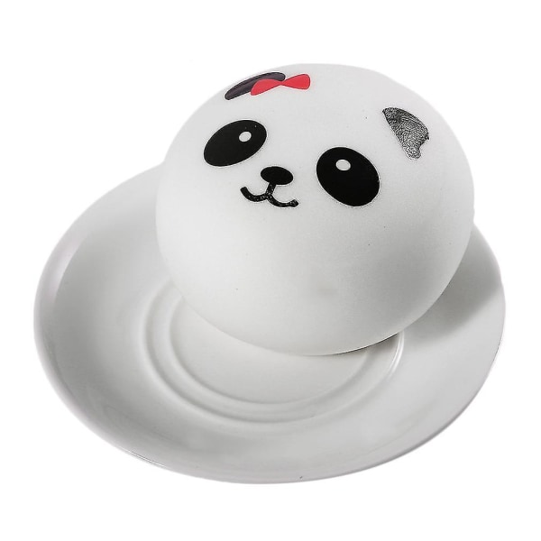 10cm Bærbar Panda Formet Sjov Jumbo Squishy Legetøj Langsomt Stigende Børns Legetøj
