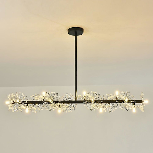 105cm LED Hengelampe Enkelt Design Metall Blomster Stil