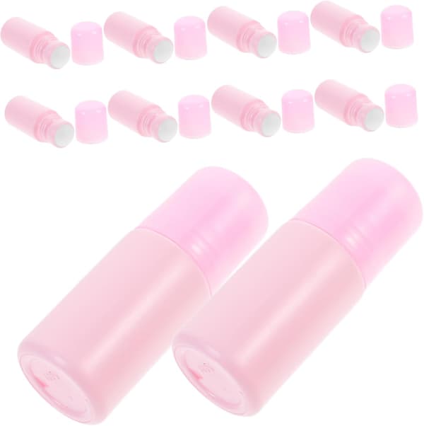 10 stk 50 ml Roll-on flasker Eterisk olje flasker i bulk for reise Bærbar