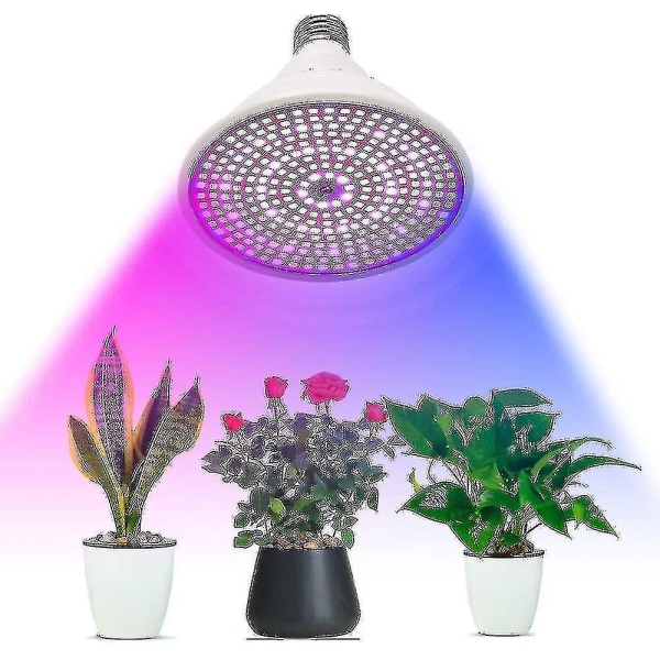 Led Grow -lamppu sisäkasveille - täyden spektrin lamppu puutarhakoristeeksi