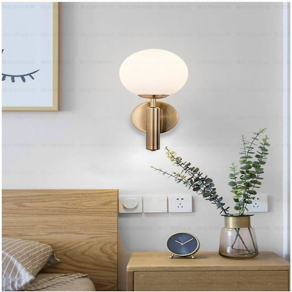 Nordiske Vegglamper Sconces Stue Soverom Aluminium