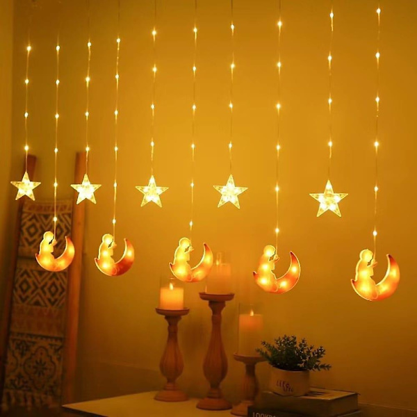 Ramadan Kareem Lysdekorationer Eid Led Muslimsk Islam Moske