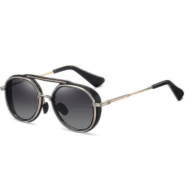 Polariserede solbriller Farverige tofarvede briller Mode metalsolbriller  til mænd og kvinder 2958 | Fyndiq