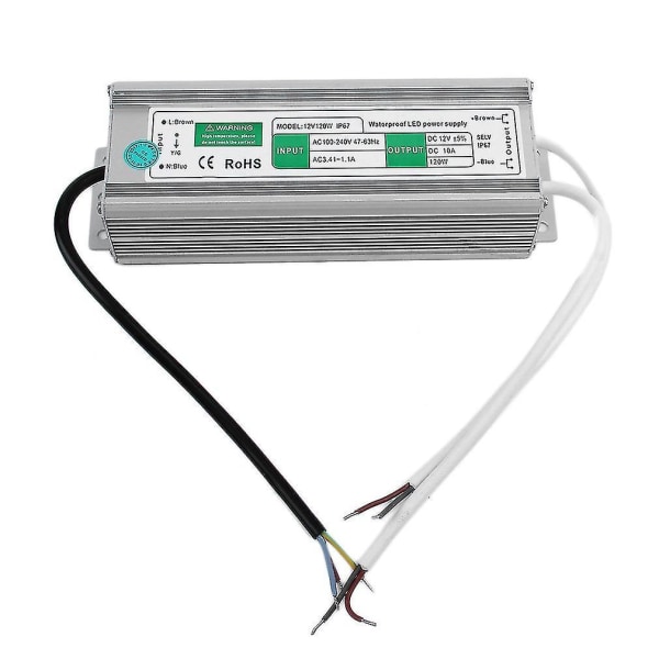 Vandtæt 10a 120w 12v Switching Power Supply LED Display