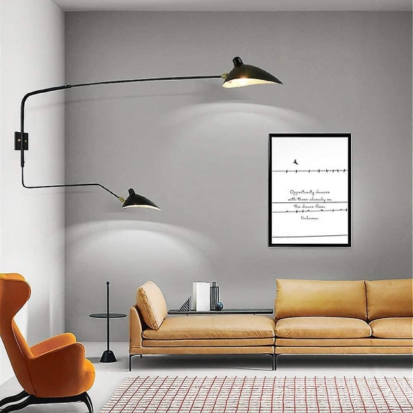 Simple Style Swing Væglampe Dome Lampeskærm Corridor
