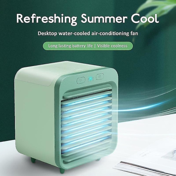 Kannettava mini-ilmastointilaite pöytäkoneen vesijäähdytystuuletin 6e43 |  Fyndiq