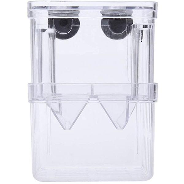 Acrylic Fry Incubator Fish Parenting Box Double Layer 1pc