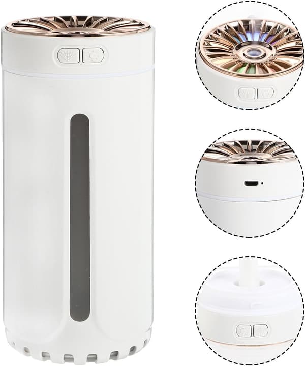 300 ml aromaterapi luftfugter bærbar USB kreativ aroma diffuser