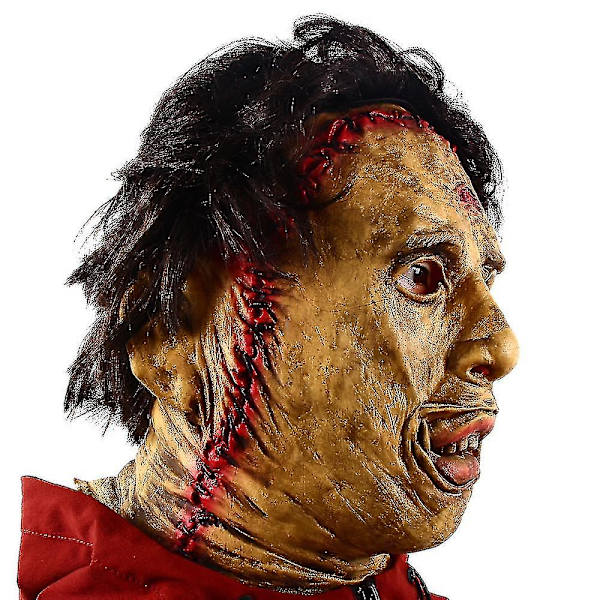 Texas Chainsaw Massacre Leatherface Maske Halloween Horror Kostumefest Cosplay Latexmasker